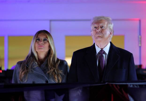 Fireworks display ahead of the inauguration of U.S. President-elect Donald Trump, in Sterling