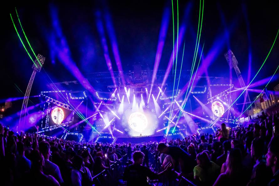 Split - Druga Vecer Ultra Festivala. DJ Tiesto