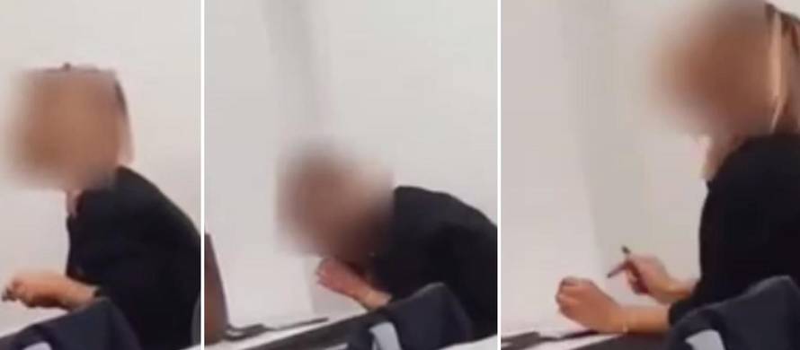 Studentica šmrkala na VERN-u