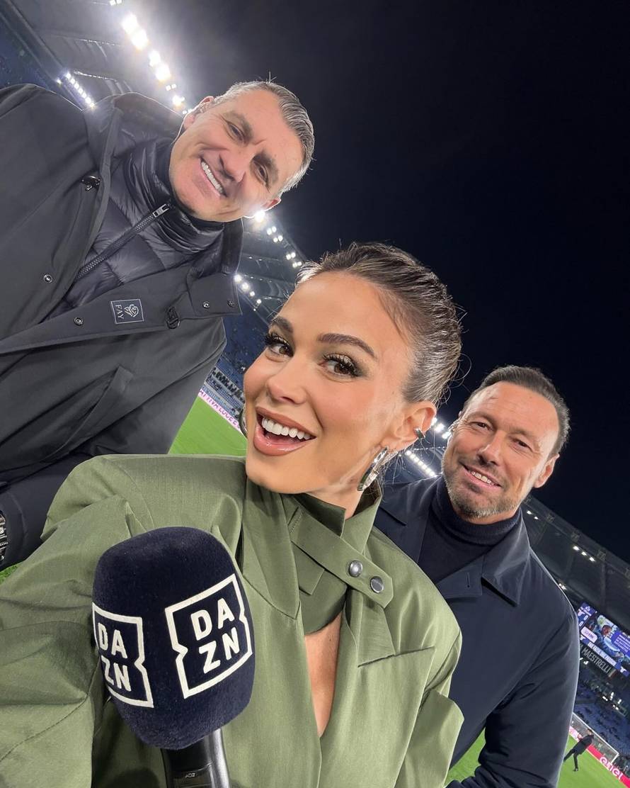 VIDEO Diletta, kamo to gledaš? Fatalnu voditeljicu zbunio je nogometaš, pogriješila mu ime