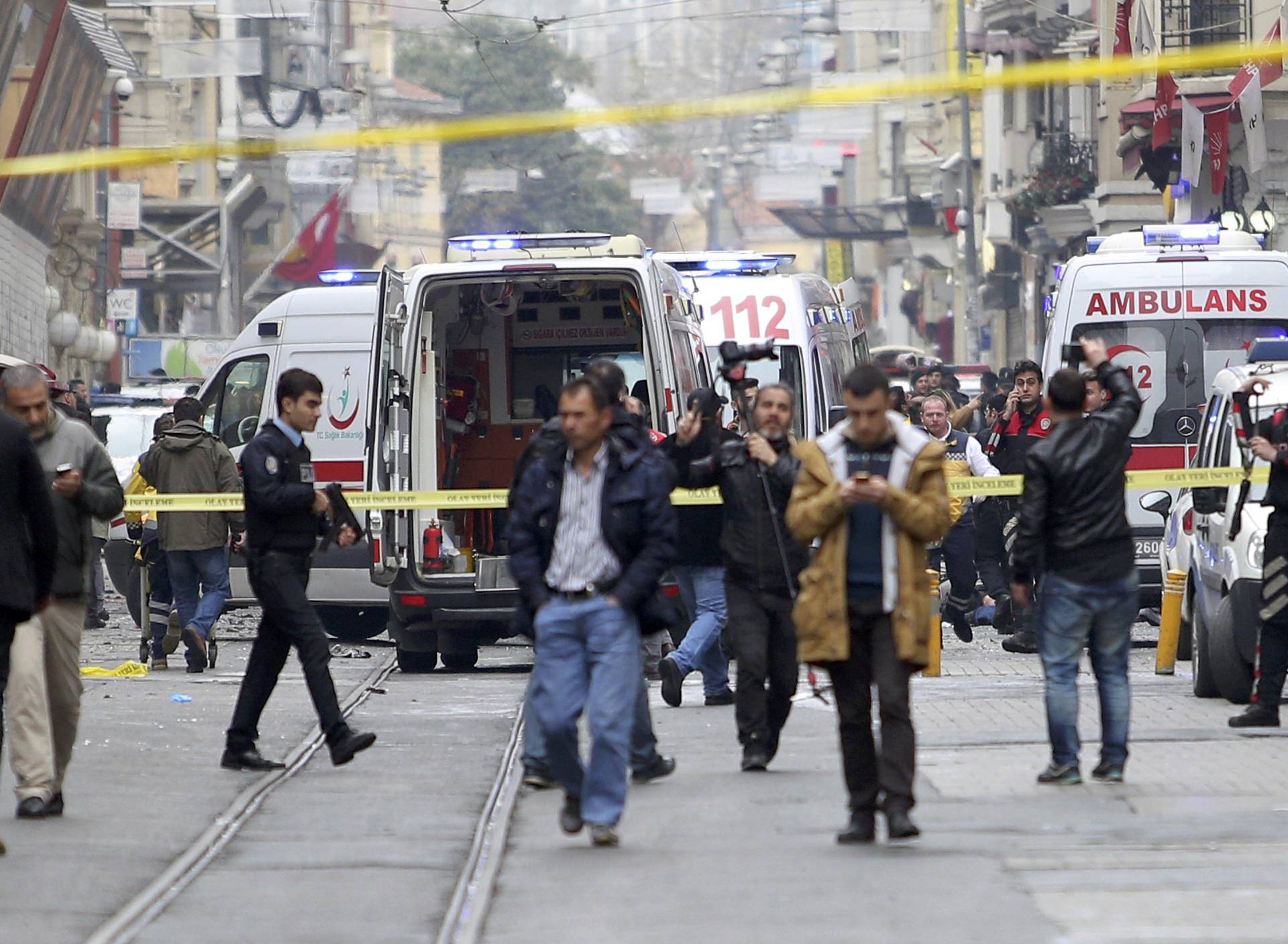 Teroristički napad u Istanbulu Petero mrtvih, 36 ozlijeđenih