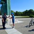 Budu&cacute;i policajci u &ccaron;ast herojima iz rata na biciklu prenose vje&ccaron;ni plamen iz Vukovara u Zagreb