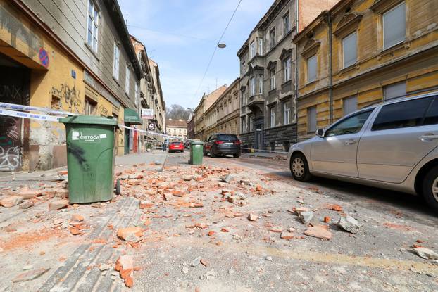 Čišćenje Zagreba nakon potresa