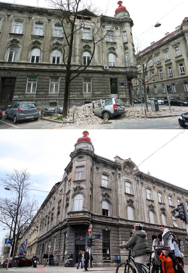 Godišnjica potresa: Kako je Zagreb izgledalo prije četiri godine, a kako danas...