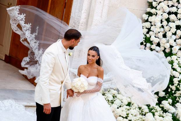 Manchester City goalkeeper and Italy captain Gianluigi Donnarumma marries Alessia Elefante in Locorotondo