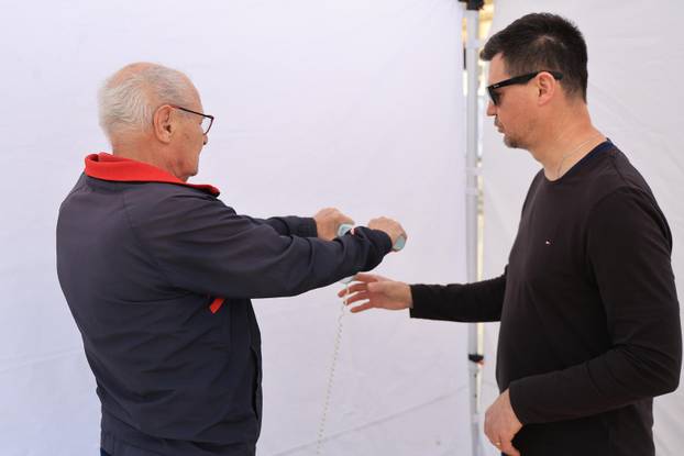 Zagreb: Obilježavanje Svjetskog dana zdravlja na Trgu bana Josipa Jelačića