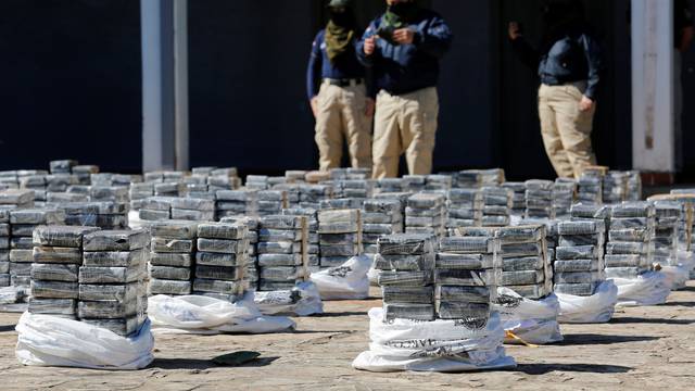Paraguay's police seize large shipment of cocaine, in Asuncion