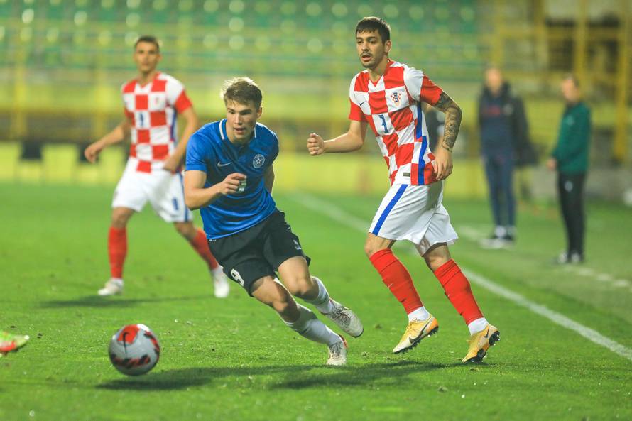 Susret mladih reprezentacija Hrvatske i Estonije u kvalifikacijama za Europsko prvesntvo