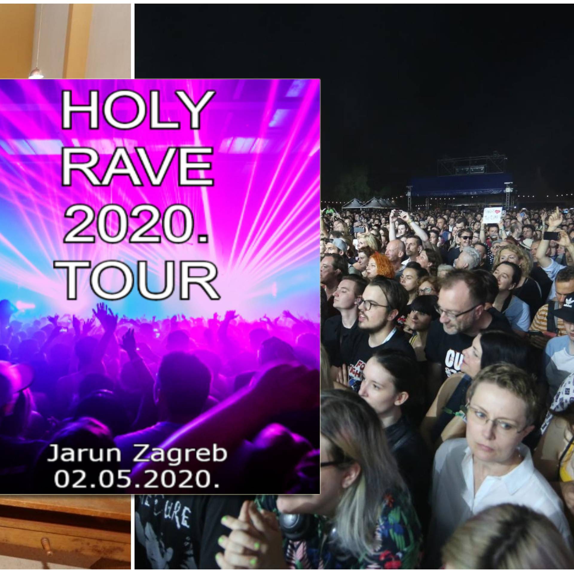 Mise se smiju održati, koncerti ne. Zato je tu 'Holy Rave Tour'