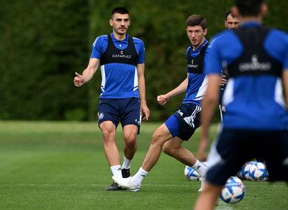 Trening nogometaša GNK Dinamo na ljetnim pripremama u Sloveniji