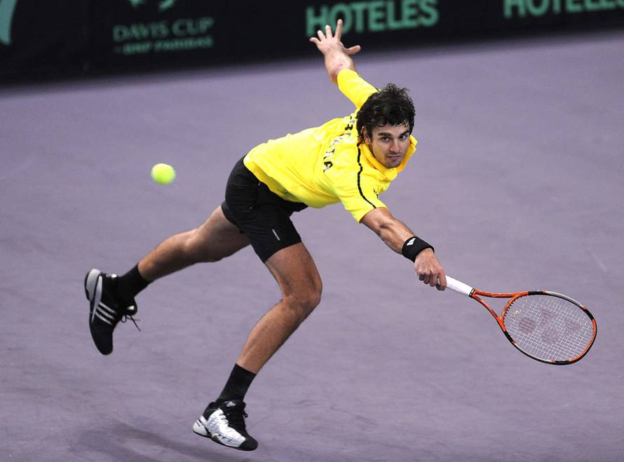 Pore?: Davis Cup, 1.me?, Mario An?i? - Nicolas Massu