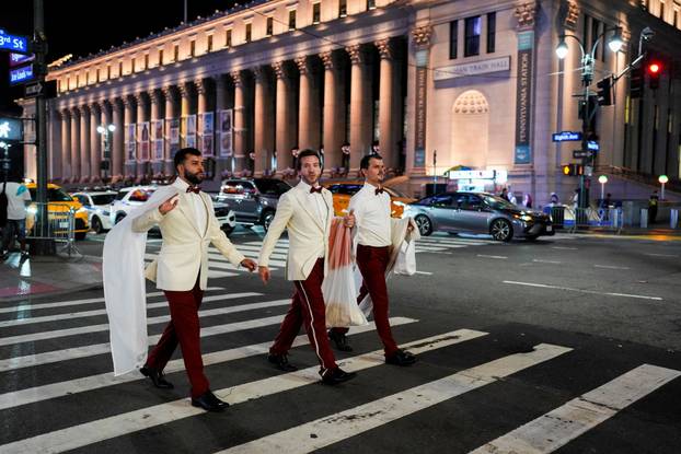 Madison Square Garden, amid a reported wedding between Taylor Swift and Travis Kelce