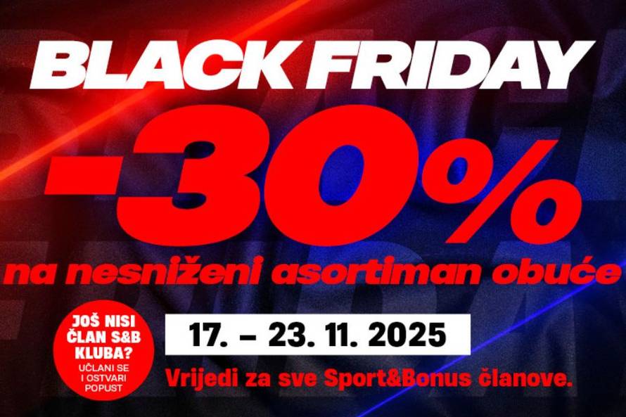 'Black Week' je stigao. Vrijeme je za najjače popuste godine!