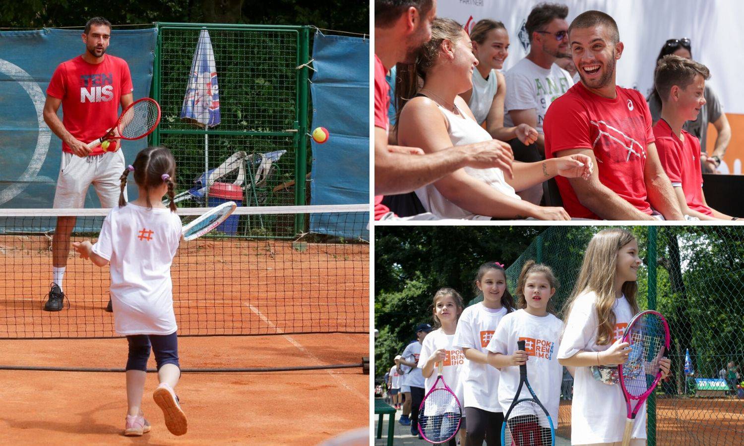 Čak 20 Grand Slamova na istom mjestu u isto vrijeme: Djeca su oduševljena, došli i nogometaši