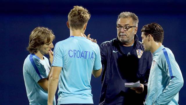 Zagreb: Hrvatski reprezentativci odradili zadnji trening prije utakmice s Kosovom