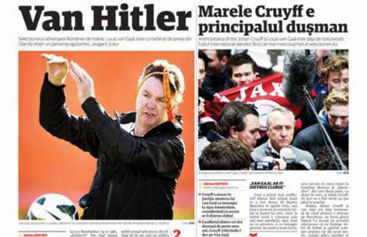 Van Hitler! Rumunjski dnevnik prikazao Van Gaala kao Hitlera