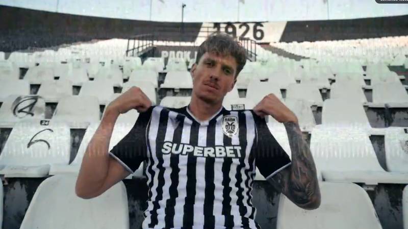 VIDEO Kristijan Jakić zanimljivo predstavljen u grčkom PAOK-u
