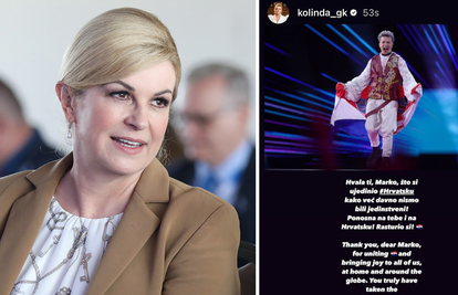 Kolinda čestitala Baby Lasagni: Ujedinio si Hrvatsku, rasturio si!