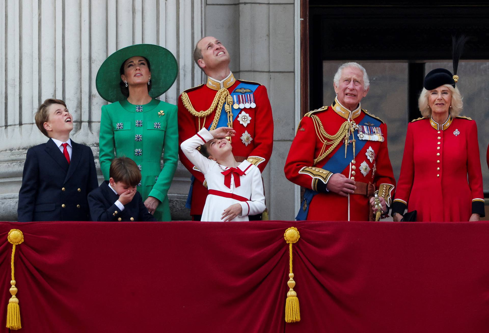 Trooping the Colour parade to honour Britain's King Charles on his official birthday, in London