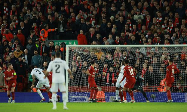 Champions League - Round of 16 First Leg - Liverpool v Real Madrid