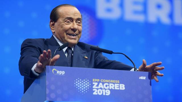 Zagreb: Govor Silvija Berlusconija na kongresu Europske pučke stranke