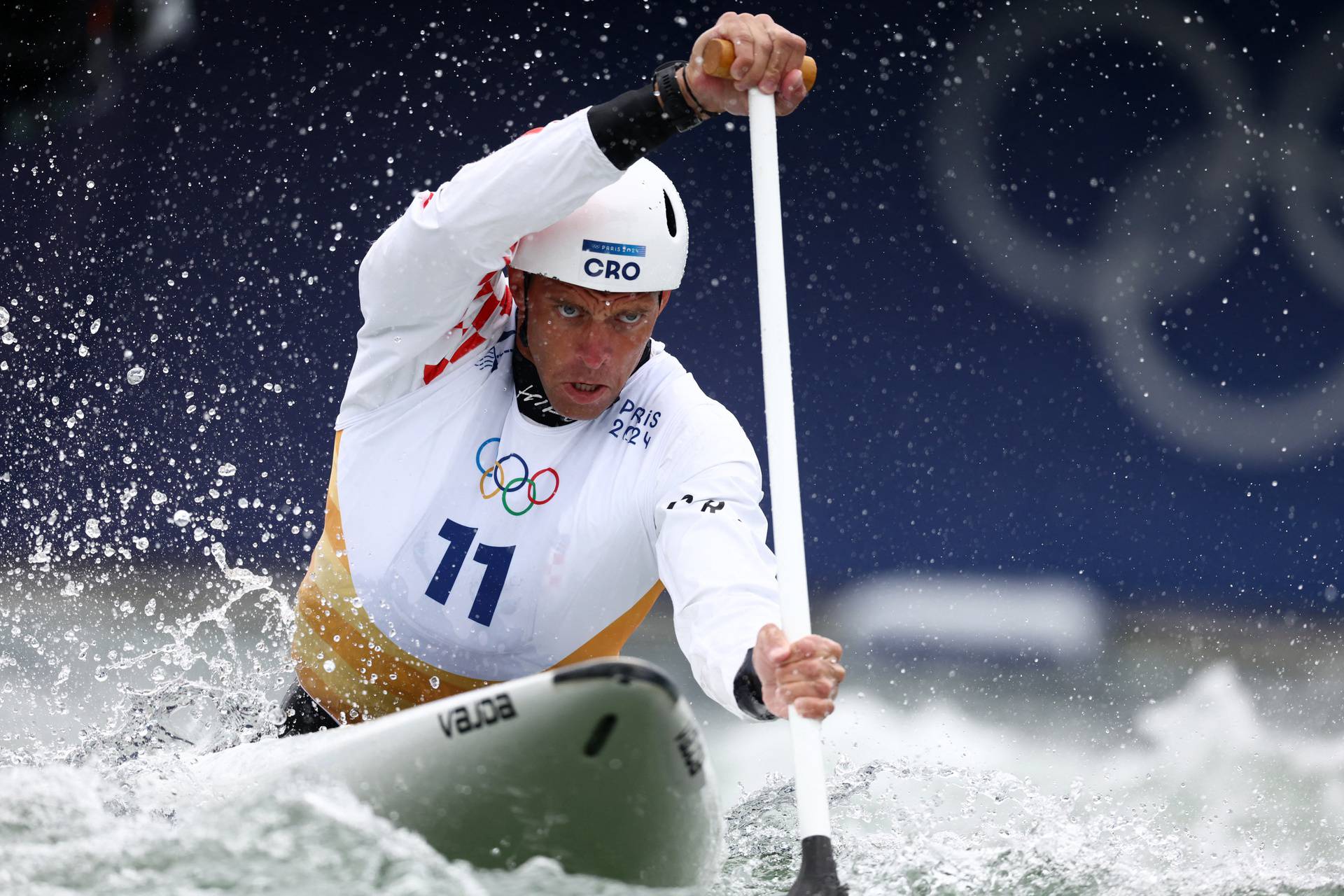 Slalom Canoe - Men's Canoe Single Heats 1st Run