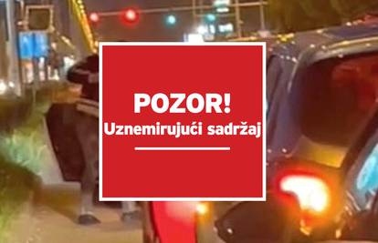 UZNEMIRUJUĆE Nasilnik mlatio vozača u Zagrebu: 'Prvo ga je ganjao po cijeloj ulici pa tukao'