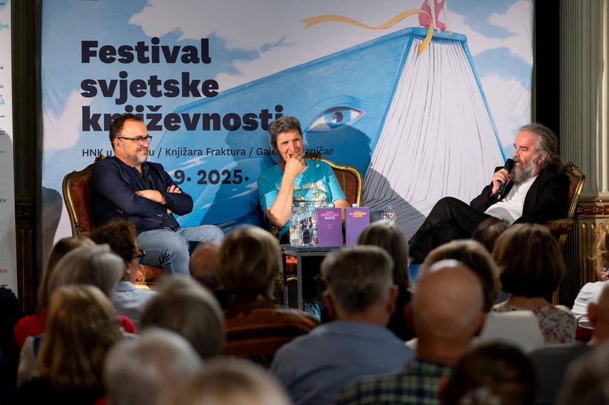 Zagreb: Rizvanović, Jergović i Tomić gostovali na Festivalu svjetske književnosti