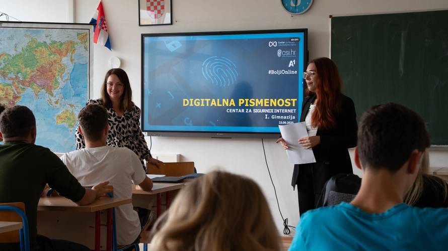 Učenici I. gimnazije Zagreb prvi u Hrvatskoj dobivaju predmet „Digitalna pismenost“
