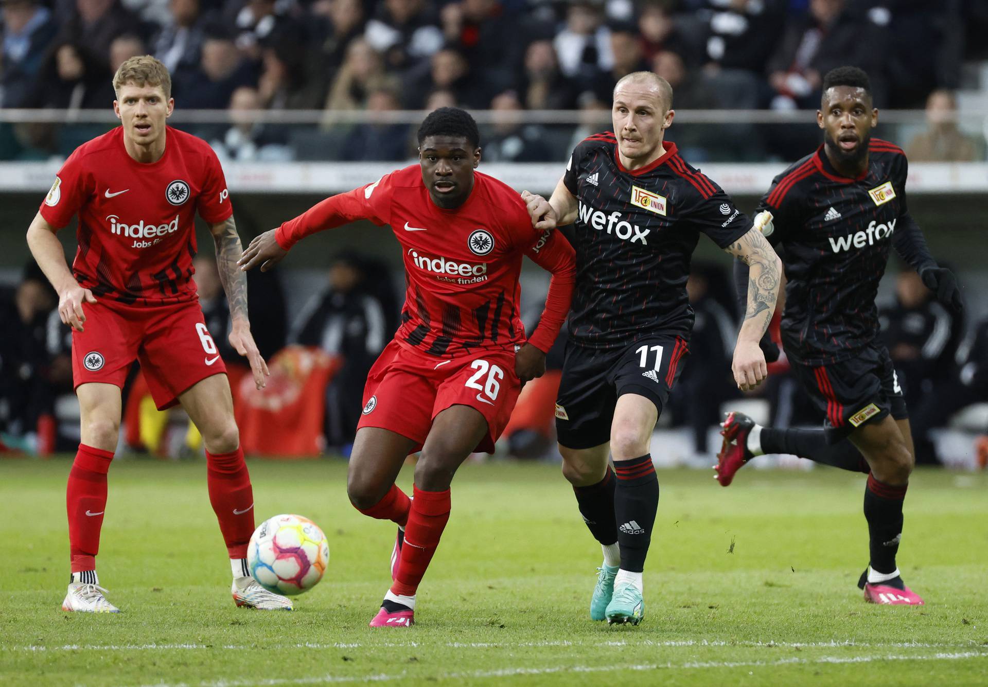 DFB Cup - Quarter Final - Eintracht Frankfurt v 1. FC Union Berlin