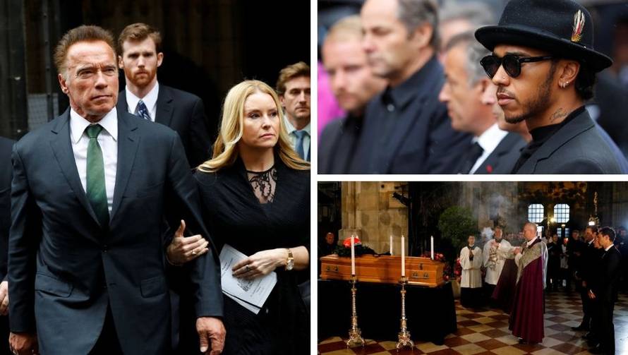 Tisuće ispratile Laudu: Plakao čak i Arnold Schwarzenegger...