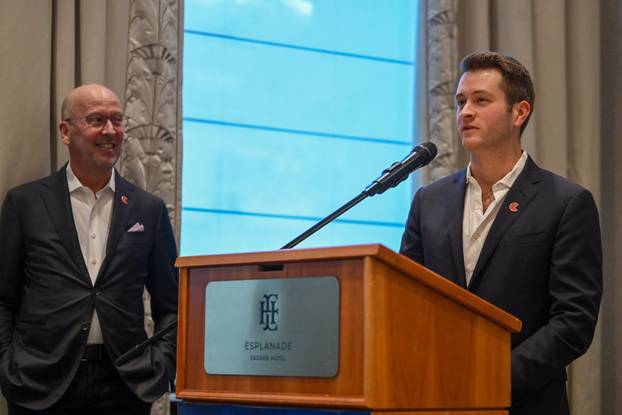 Zagreb: Proslava 80. rođendana Košarkaškog kluba Cibona u hotelu Esplanade