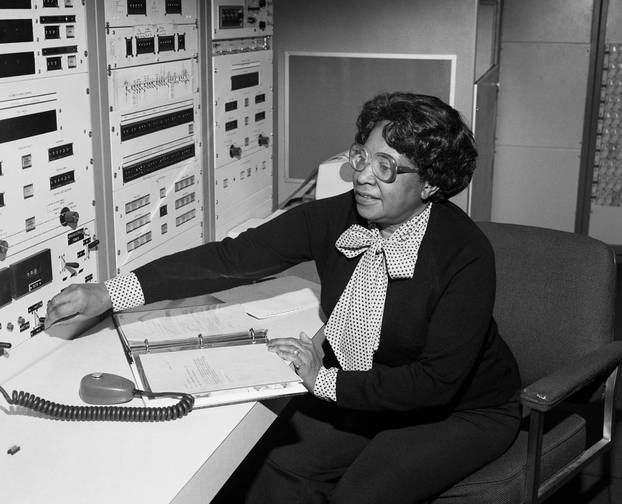 Mary Jackson at Work NASA Langley 