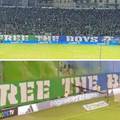 VIDEO Navijači Panathinaikosa izvjesili transparent za Boyse, nogometaši AEK-a odbili igrati