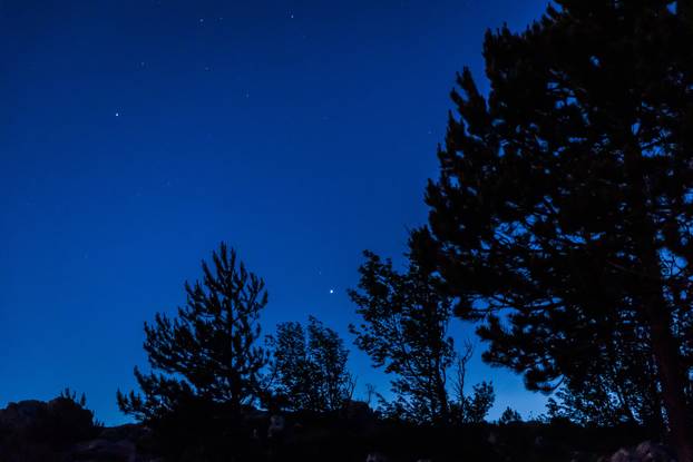 Venera i Jupiter iznad Jadrana