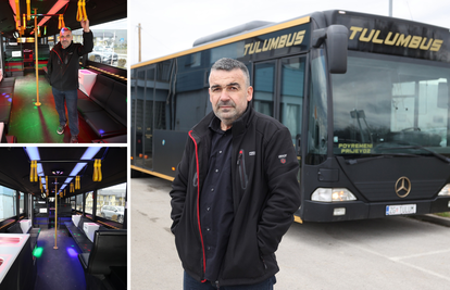 VIDEO Kupio bus i sredio ga za tulume: 'Dok se vi zabavljate, ja vas vozim i sigurno vraćam kući'