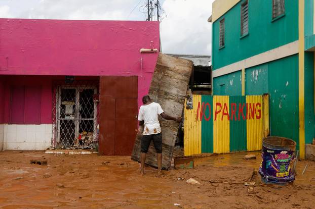 Aftermath of Hurricane Melissa, in Jamaica