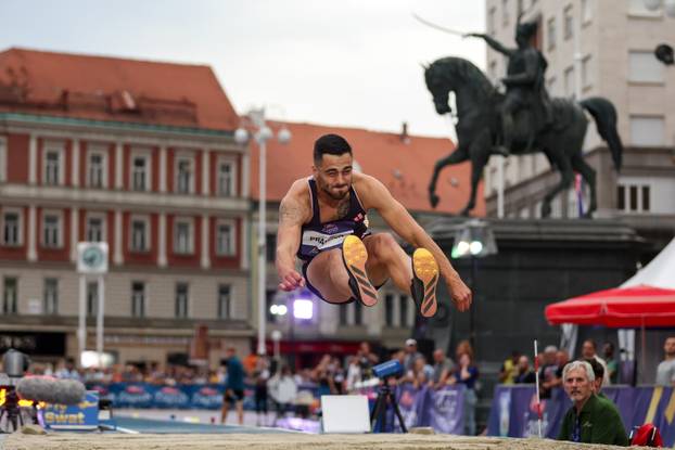 Zagreb: 74. Boris Hanžeković memorijal, skok u dalj, muški