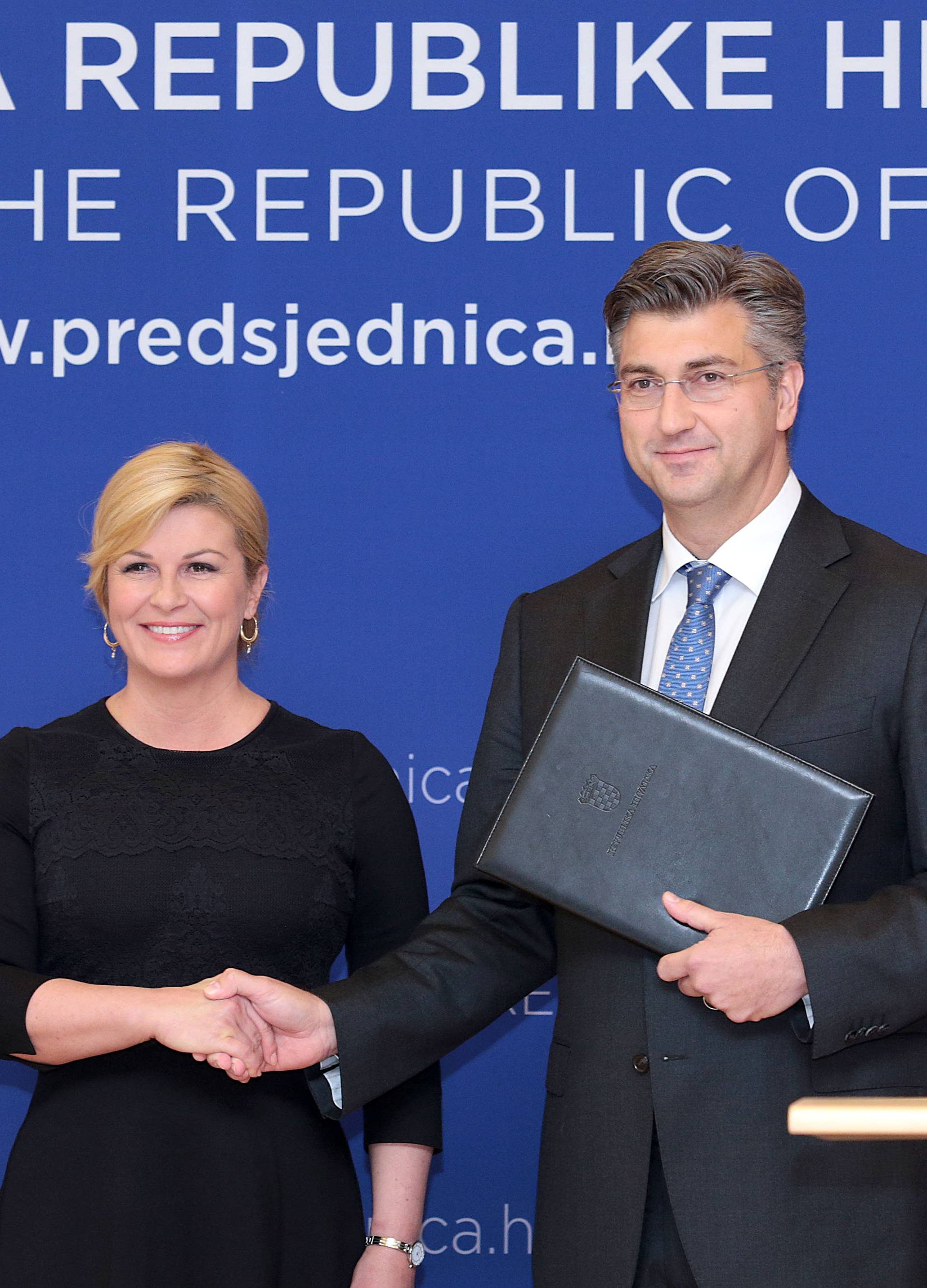Plenković dobio mandat: 'To je čast, odgovornost, ali i obveza'