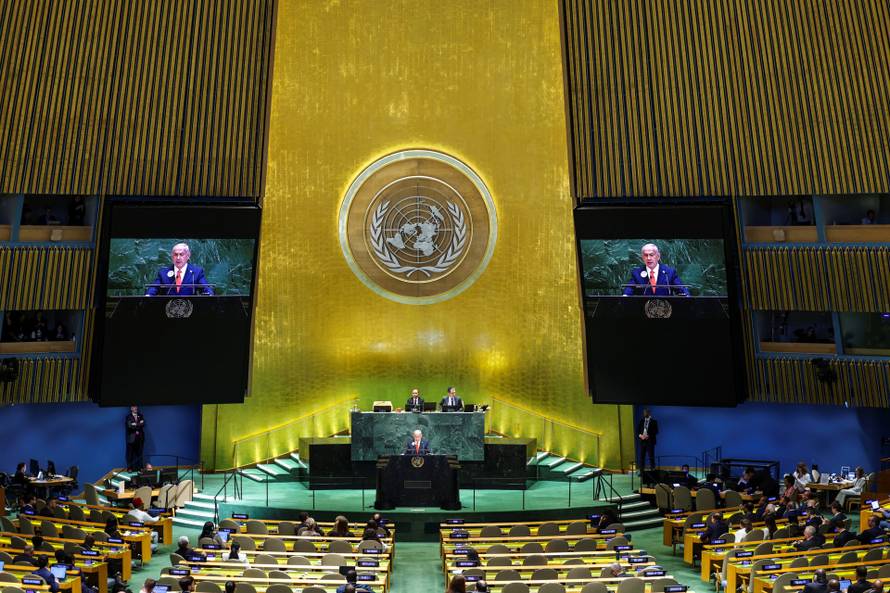 80th United Nations General Assembly at U.N. headquarters in New York City