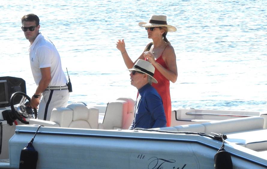 Ležeran par: Tommy Hilfiger i supruga guštaju u Dubrovniku