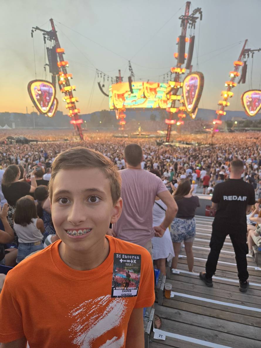 Ivan došao iz SAD-a radi Eda Sheerana: 'Profesor iz biologije sredio mu je susret s pjevačem'