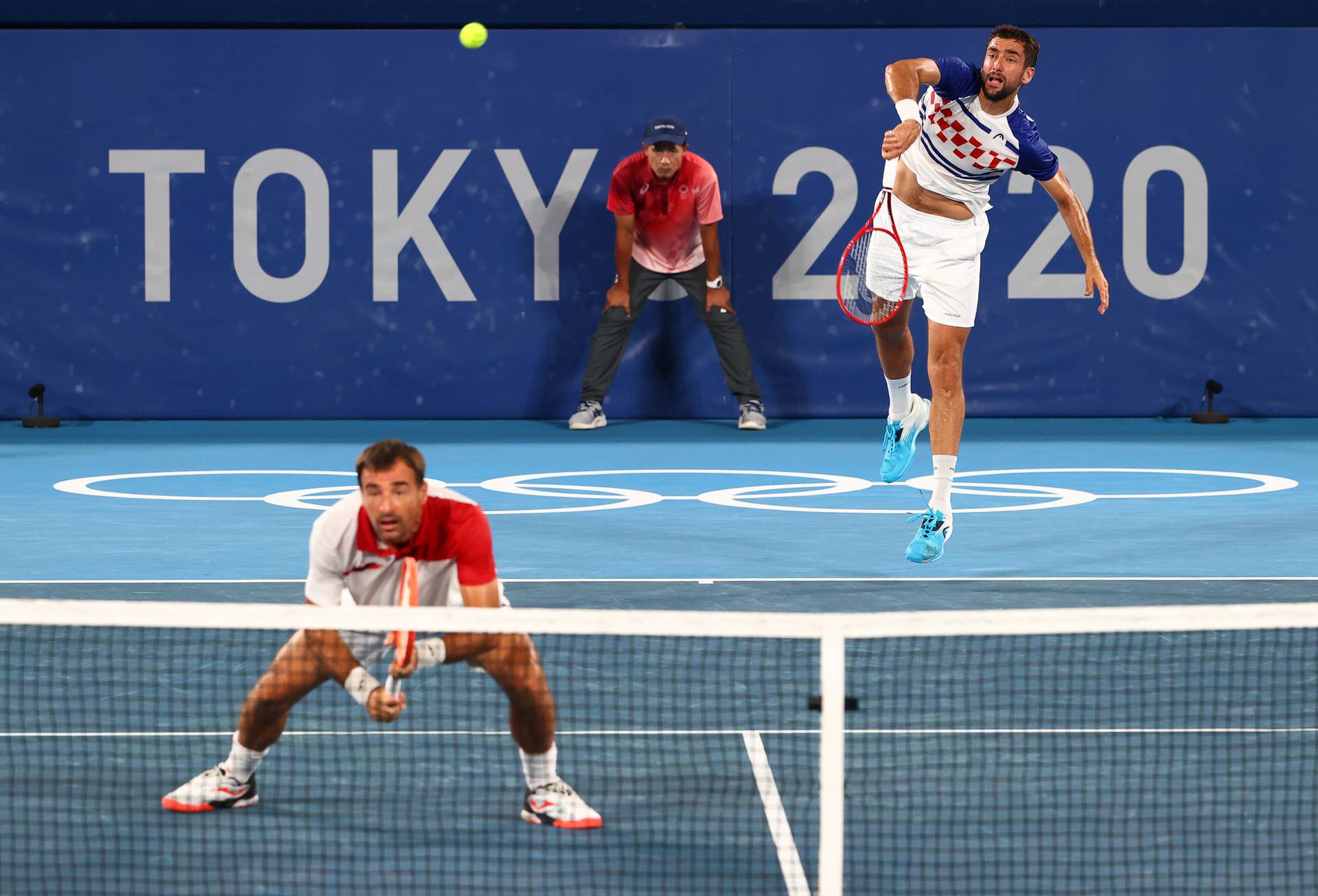 Tennis - Men's Doubles - Gold medal match