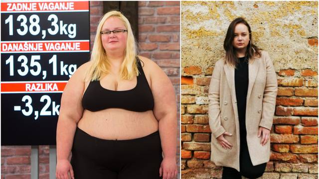 Hana iz 'Života na vagi' je lakša 68 kila: Nijednom nisam ušla u teretanu, vježbala sam kod kuće
