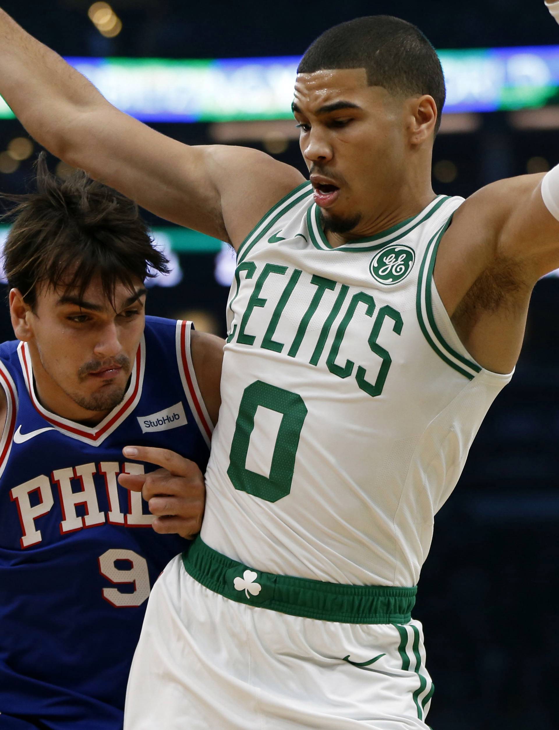 NBA: Philadelphia 76ers at Boston Celtics