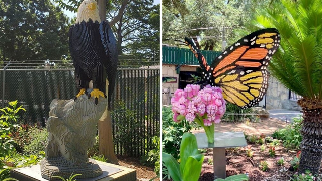 Ovaj zoološki vrt izlaže replike divljih životinja od Lego kockica