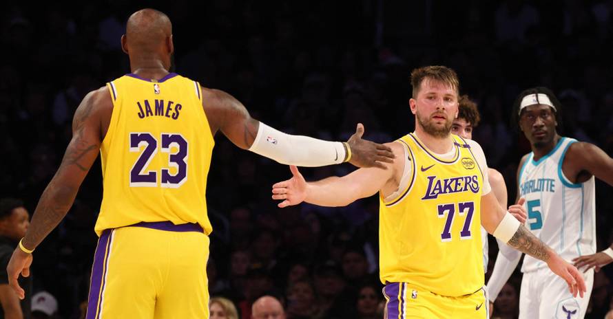 NBA: Charlotte Hornets at Los Angeles Lakers