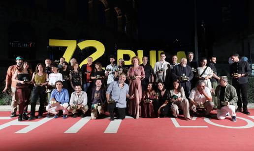 FOTO Film 'Mirotvorac' osvojio nagradu za najbolji film u Puli: Evo kako je izgledala dodjela