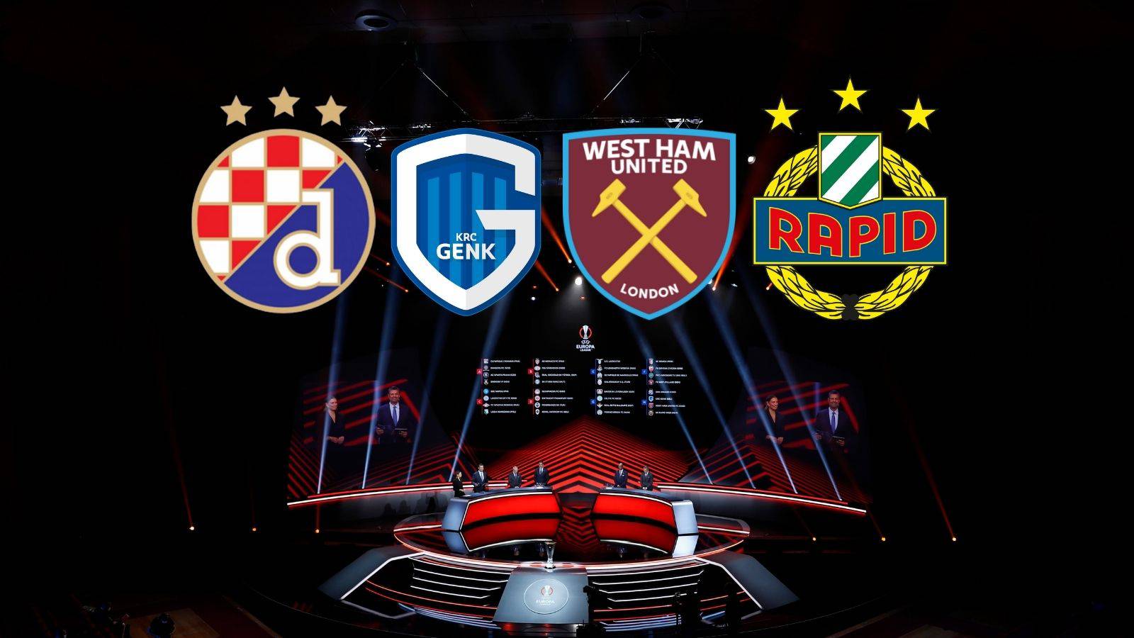 Dinamo opet ide na Otok! Genk, West Ham i Rapid u grupi EL-a