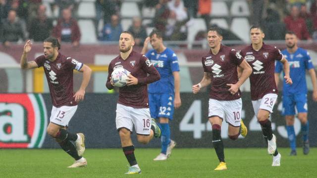 italian soccer Serie A match - Torino FC vs Empoli FC